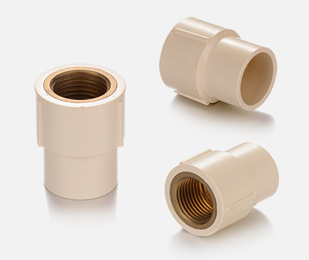 Plastic pipe fitting